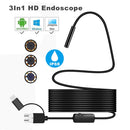 Y101 8mm Spiral Head 3 In 1 Waterproof Digital Endoscope Inspection Camera, Length: 10m Flexible Cable, Length: 10m Flexible Cable