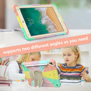 For iPad 9th 8th 7th Gen Protective Case with Butterfly Shape Holder & Pen Slot
