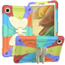 For iPad 9th 8th 7th Gen Protective Case with Butterfly Shape Holder & Pen Slot