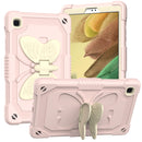 For iPad 9th 8th 7th Gen Protective Case with Butterfly Shape Holder & Pen Slot