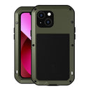 For iPhone 13 Pro Metal Shockproof Waterproof Dust proof Protective Phone Case