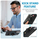 For Samsung Galaxy S20+ Wristband Kickstand Wallet Leather Phone Case