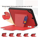 For iPad 9.7 5th 6th Air 2 PC Protective Leather Case with Card Slots & Pen Slot