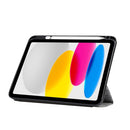 For iPad 11th Gen 2025 (A16)  Marble Texture Protective Tablet Case with Pen Slot