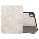 For iPad 11th Gen 2025 (A16)  Marble Texture Protective Tablet Case with Pen Slot