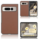 For Google Pixel 9 Pro Fold PU Leather PC Phone Case