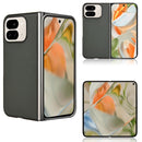 For Google Pixel 9 Pro Fold PU Leather PC Phone Case