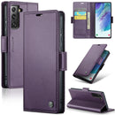 For Samsung Galaxy S24+ Litchi Texture RFID Anti-theft Leather Phone Case