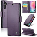 For Samsung Galaxy S24+ Litchi Texture RFID Anti-theft Leather Phone Case