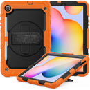 For Samsung Galaxy Tab S6 Lite P610 ShockproofShockproof Case with Holder & Shoulder Strap& Pen Holder