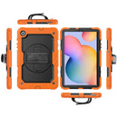 For Samsung Galaxy Tab S6 Lite P610 ShockproofShockproof Case with Holder & Shoulder Strap& Pen Holder