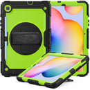 For Samsung Galaxy Tab S6 Lite P610 ShockproofShockproof Case with Holder & Shoulder Strap& Pen Holder