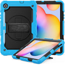 For Samsung Galaxy Tab S6 Lite P610 ShockproofShockproof Case with Holder & Shoulder Strap& Pen Holder