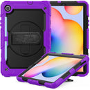 For Samsung Galaxy Tab S6 Lite P610 ShockproofShockproof Case with Holder & Shoulder Strap& Pen Holder