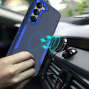 For Samsung Galaxy A03s 2 in 1 Magnetic PC + TPU Phone Case