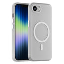 For iPhone 14 MagSafe Frosted Translucent TPU + PC Full Coverage Phone Case