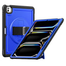 For iPad 11th Gen 2025 (A16) Hand Grip Turntable Stand Tablet Case