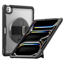 For iPad 11th Gen 2025 (A16) Hand Grip Turntable Stand Tablet Case