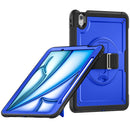 For iPad 11th Gen 2025 (A16) Hand Grip Turntable Stand Tablet Case