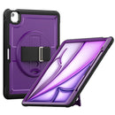 For iPad 11th Gen 2025 (A16) Hand Grip Turntable Stand Tablet Case