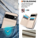 For Google Pixel 9 Pro XL RFID Anti-theft Card Ring Holder Phone Case