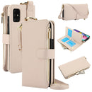 For Samsung Galaxy A53 4G / 5G Crossbody Ring Multifunctional Wallet Leather Phone Case