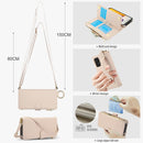 For Samsung Galaxy A53 4G / 5G Crossbody Ring Multifunctional Wallet Leather Phone Case