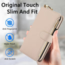 For Samsung Galaxy A53 4G / 5G Crossbody Ring Multifunctional Wallet Leather Phone Case