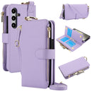 For Samsung Galaxy A53 4G / 5G Crossbody Ring Multifunctional Wallet Leather Phone Case