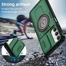 For Samsung Galaxy A14 TPU Hybrid PC Magnetic Holder Phone Case