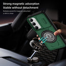 For Samsung Galaxy A14 TPU Hybrid PC Magnetic Holder Phone Case