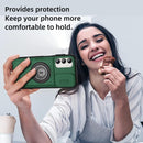 For Samsung Galaxy A14 TPU Hybrid PC Magnetic Holder Phone Case