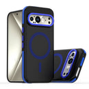 For Google Pixel 9 Pro XL Dual-Colour Skin Feel Magsafe Magnetic Phone Case