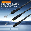 P380 8mm Lens Industrial Pipeline Endoscope with 4.3 inch HD Screen, 2m Tube, 5m Tube, 10m Tube