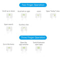 iPad 11th Gen Magic Folio Ultra-thin RGB Backlight Touchpad BT Keyboard Leather Case