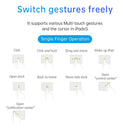 iPad 11th Gen Magic Folio Ultra-thin RGB Backlight Touchpad BT Keyboard Leather Case