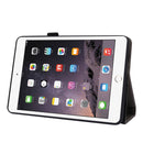 For iPad Mini 7 PU Leather Case with Two-Folding Holder & Card Slots & Pen Slot