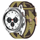 For Samsung Galaxy Watch 4 Classic 42mm 20mm Nylon Woven Watch Band