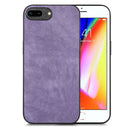 For iPhone 15 Pro Vintage Leather PC Back Cover Phone Case