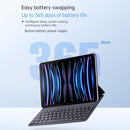 iPad 10th Gen Magnetic Keyboard Slim Protective Case