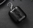 Shockproof Tough Slim Leather Cover For AirPods 1/2 Earphone Charging Case