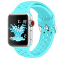 For Apple Watch Series 8 7 6 5 4 3 Silicone Strap Band Sport Colourful 38/40/42/44mm