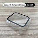 Apple Watch iWatch Series 2 Tempered Glass Screen Protector Case Full Cover 38 40 42 44mm