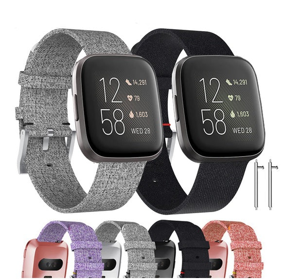 Fabric fitbit clearance versa band