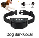 Dog Collar Anti Bark Pet Electric Training Collar Auto Stop Barking Obedience
