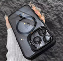 For iPhone 14 Shockproof MagSafe Phone Case with Lens protector