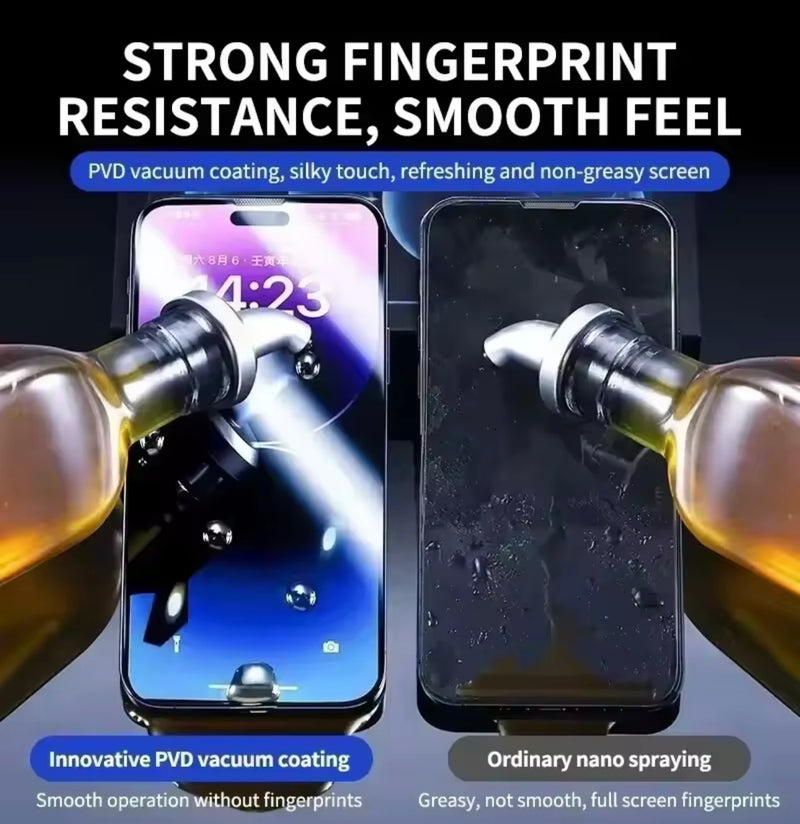 Tempered Glass Screen Protector For iPhone 17 16 15 14 Plus 13 12 Pro Max Air