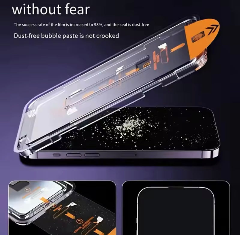 Tempered Glass Screen Protector For iPhone 17 16 15 14 Plus 13 12 Pro Max Air
