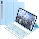 Samsung Galaxy Tab S9 FE 10.9 2023 SM-X510 X516 Bluetooth Keyboard Case Cover with Pencil Holder