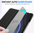 Case for Samsung Galaxy Tab S9 FE 5G 10.9 Inch Folio Leather Stand Smart Cover